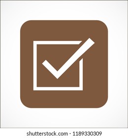 check mark vector icon 10 eps