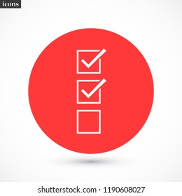 check mark vector icon 10 eps