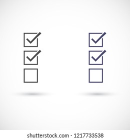 check mark vector icon 10 eps