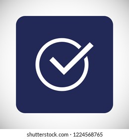 check mark vector icon 10 eps