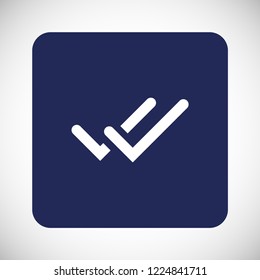 check mark vector icon 10 eps