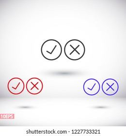 check mark Vector icon