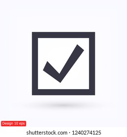 check mark vector icon