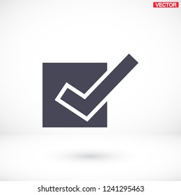check mark vector icon