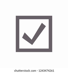 check mark vector icon
