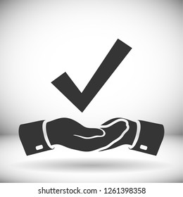 check mark vector icon
