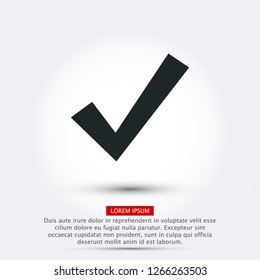 check mark vector icon
