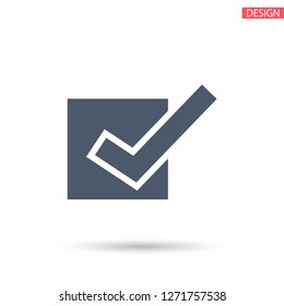 check mark vector icon