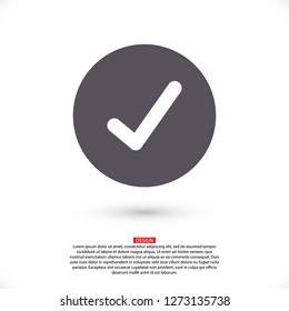 check mark vector icon