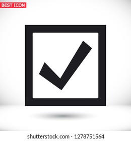 check mark vector icon
