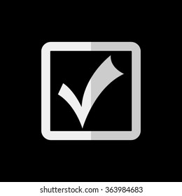 check mark  - vector icon