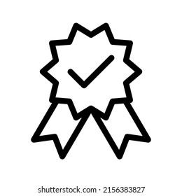 check mark vector icon. complete sign. vector illustration