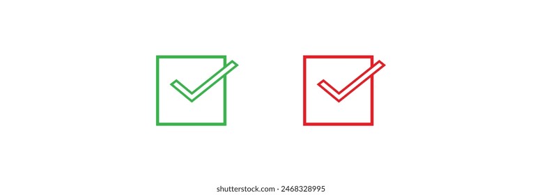 Check Mark vector icon design eps 10