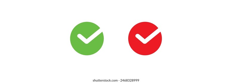 Check Mark vector icon design eps 10