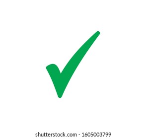 Green Check Mark Icon Tick Symbol Stock Vector (Royalty Free ...