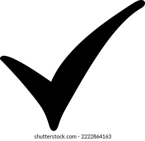 Check mark vector icons. Checklist icon symbol isolated.eps
