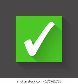 Check mark vector illustration