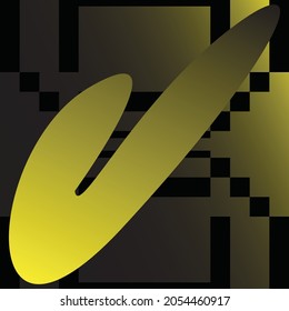 ilustración vectorial de marca de verificación