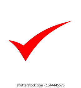 check mark - Vector illustration of right check mark - check mark sign "yes or ok" checkbox icon. tick icon