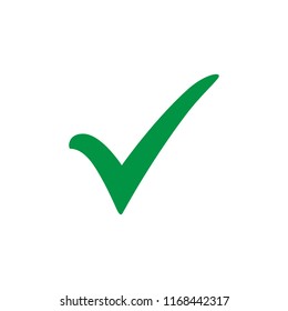 Check Mark Yes Icon Correct Symbol Stock Vector (Royalty Free ...