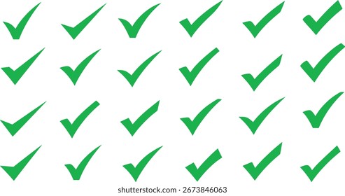 marca, marca, sim, conjunto, botões, aprovação, ok, escolha, marca de seleção, ilustração, caixa, verde, ícone, símbolo, vetor, resposta, escolher, corrigir, sinais, votar, aceitar, coleção, elemento, vermelho, plano, concordar, ch