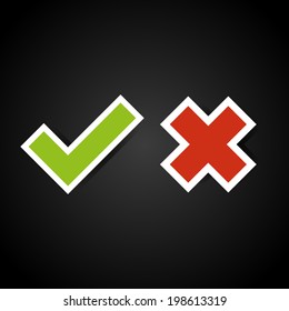 Check marks