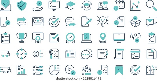Check Marks Icon in Dualtone Style