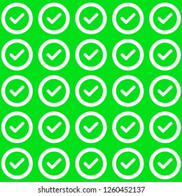 Check marks icons. vector illustration