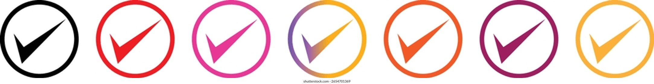 check marks and red cross mark icon button.Green tick OK and red X cross. YES and.check mark varieties colorful. Tick icon.Check box tick mark icon set button correct right.Check mark and cross