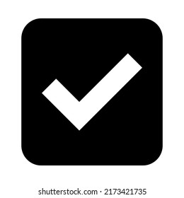 Check marks, Tick marks, Accepted, Approved, Yes, Correct, Ok, Right Choices, Task Completion, Voting. - vector mark symbols. White outline design. Isolated icon.