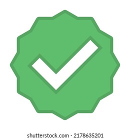 Check marks, Tick marks, Accepted, Approved, Yes, Correct, Ok, Right Choices, Task Completion, Voting. - vector mark symbols in green. Isolated icon.