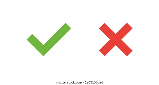 Check marks vector icons