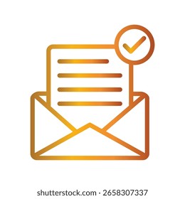 Icono del Vector de la ilustración del gradiente del color que puede modificar o editar fácilmente 