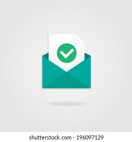Check message icon.