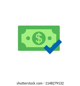 Check Money Logo Icon Design