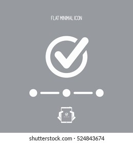 Check network - Flat minimal icon