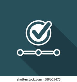 Check network - Flat minimal icon