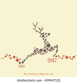Check new year 2017 - background