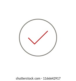 check ok  icon. Element of text editor sign icon. Premium quality graphic design icon. Signs and symbols collection icon for websites, web design, mobile app