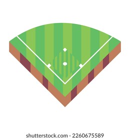 Check out 2d icon of baseball field 