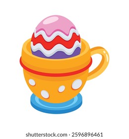 Check out 3d style icon of egg cup