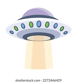 Check out alien ship flat icon 