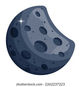 Comprobar el diseño plano de la luna negra 