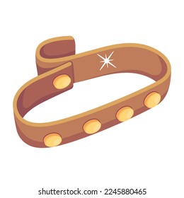 Check out flat icon of armband