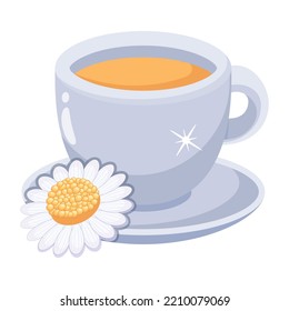 Check out flat icon of honey tea 