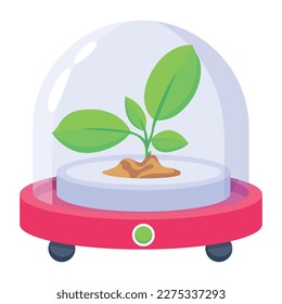 Check out flat icon of incubator 