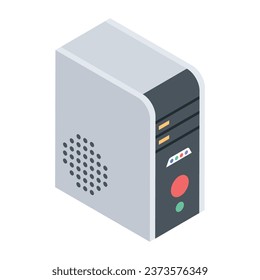 Check out isometric icon of sound system 