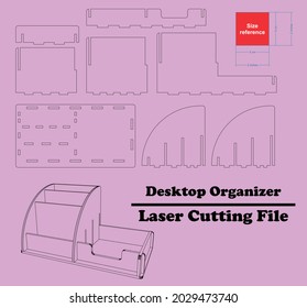Check out my laser-cutting Desktop Organizer. it can be made with all 3mm material thicknesses. svg