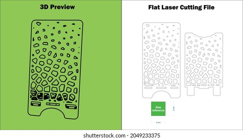 Check out my laser-cutting Phone Stand. it can be made with all 3mm material thicknesses.