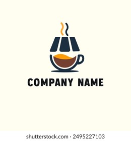 Check out our modern coffee shop logo design, perfect for cafes, coffee businesses, and trendy bistros. This creative logo captures warmth and sophistication, ideal for enhancing your brand identity.